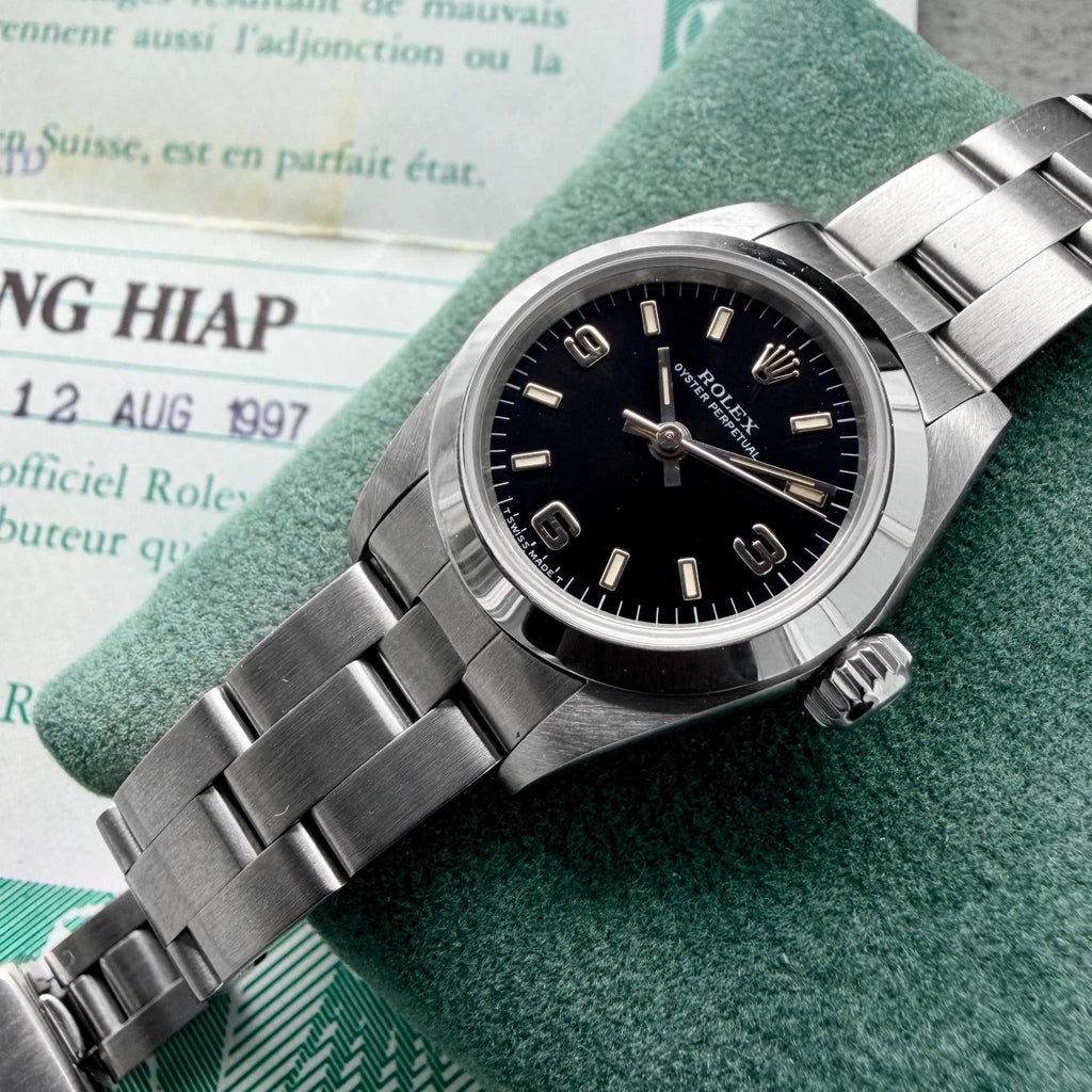 1997 Rolex Oyster Perpetual - Black Dial