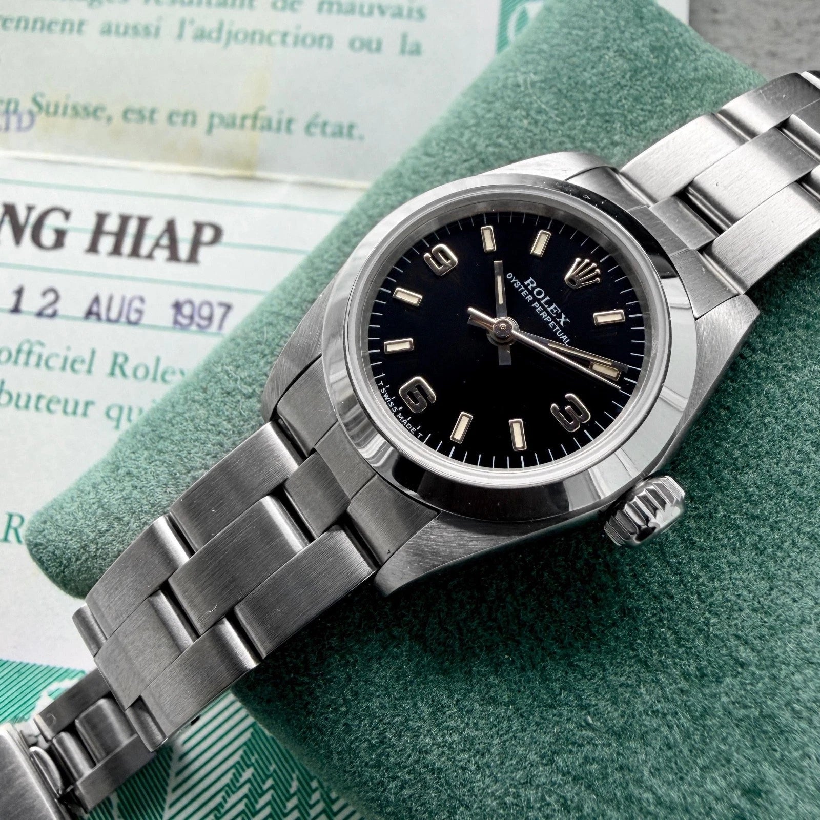 1997 Rolex Oyster Perpetual - Black Dial