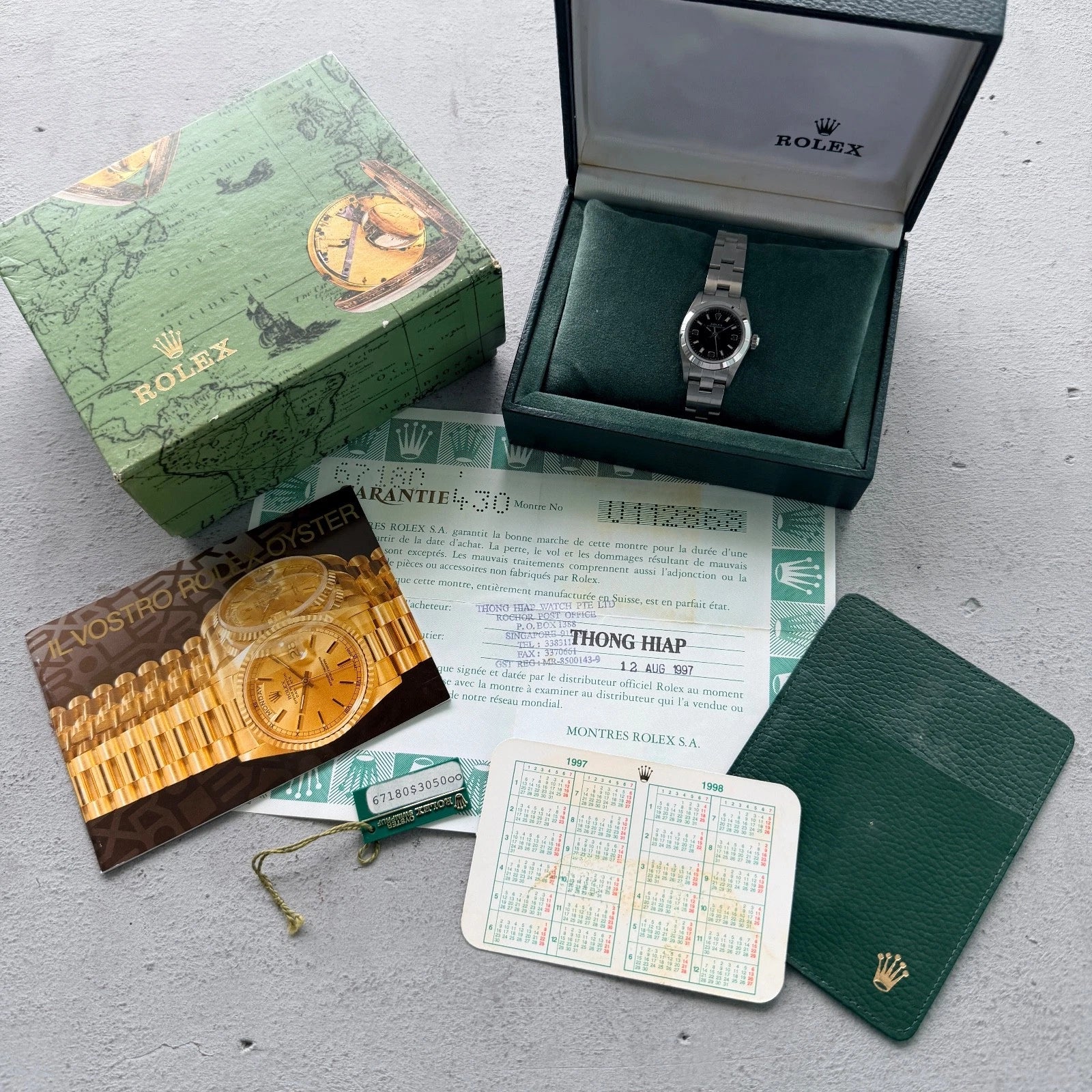 1997 Rolex Oyster Perpetual - Black Dial