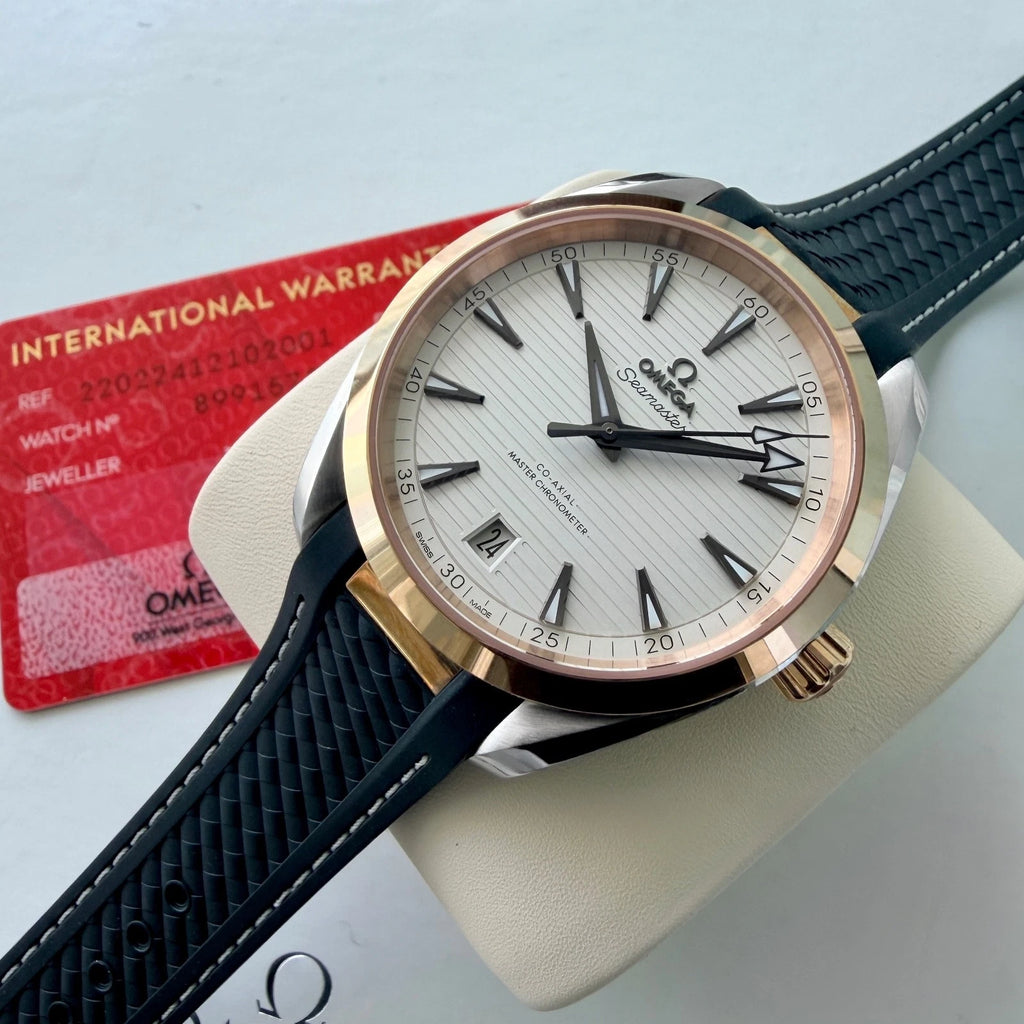 Omega Seamaster Aqua Terra - Two Tone 18k Gold