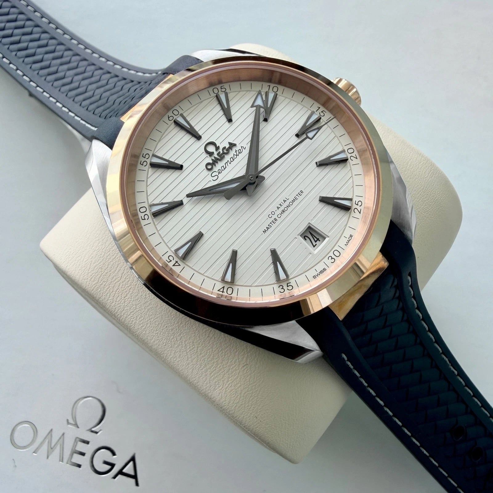 Omega Seamaster Aqua Terra - Two Tone 18k Gold