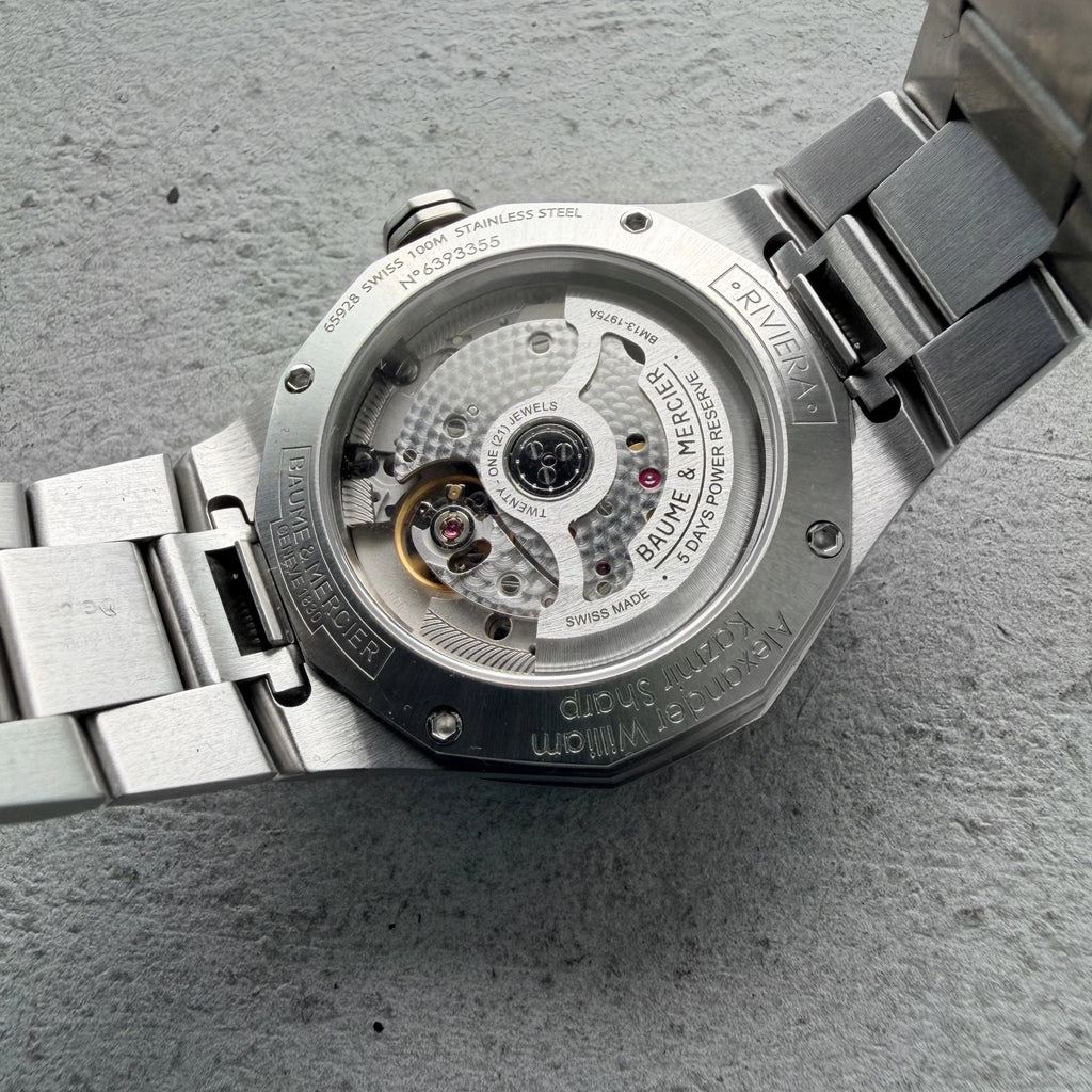 39mm Baume & Mercier Riviera