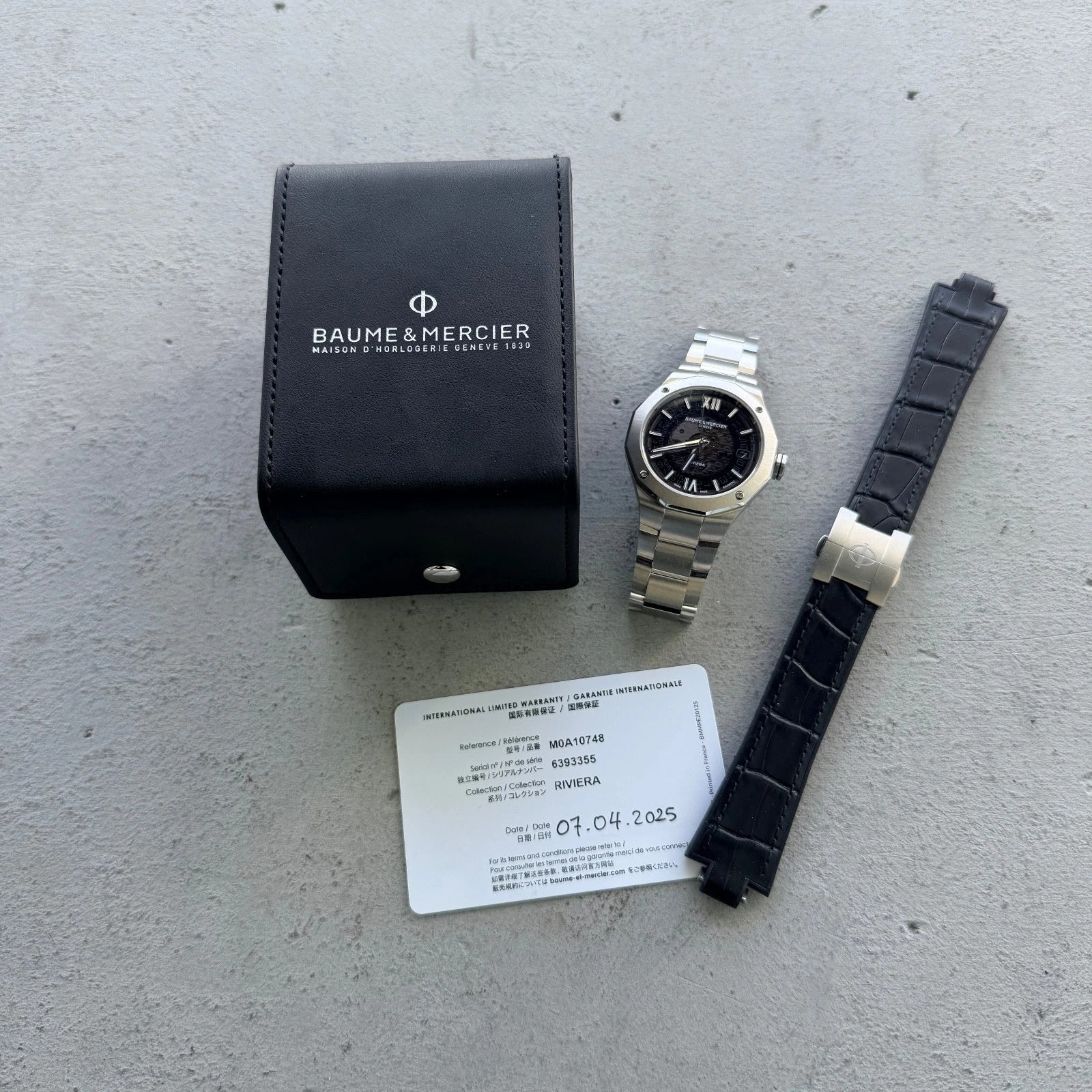 39mm Baume & Mercier Riviera