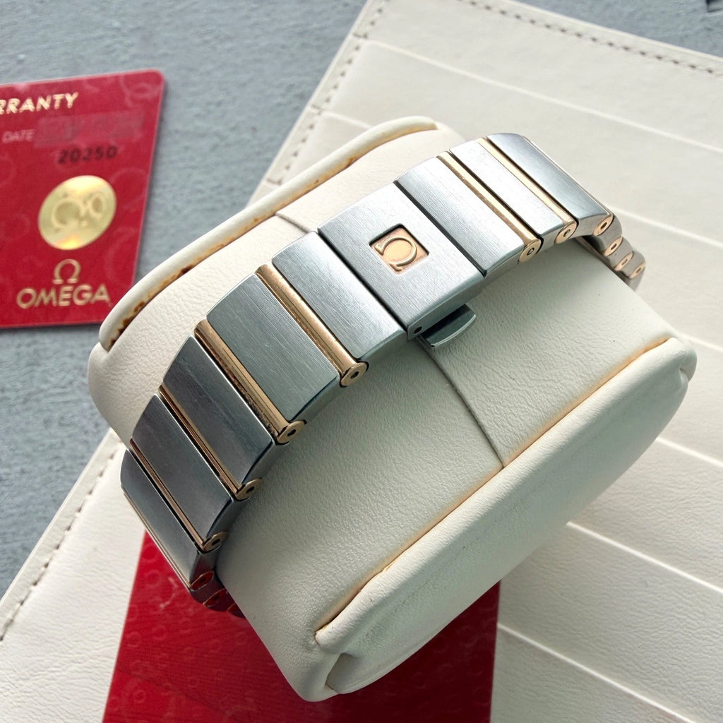 27mm Omega Constellation Two Tone Mother of Pearl dial