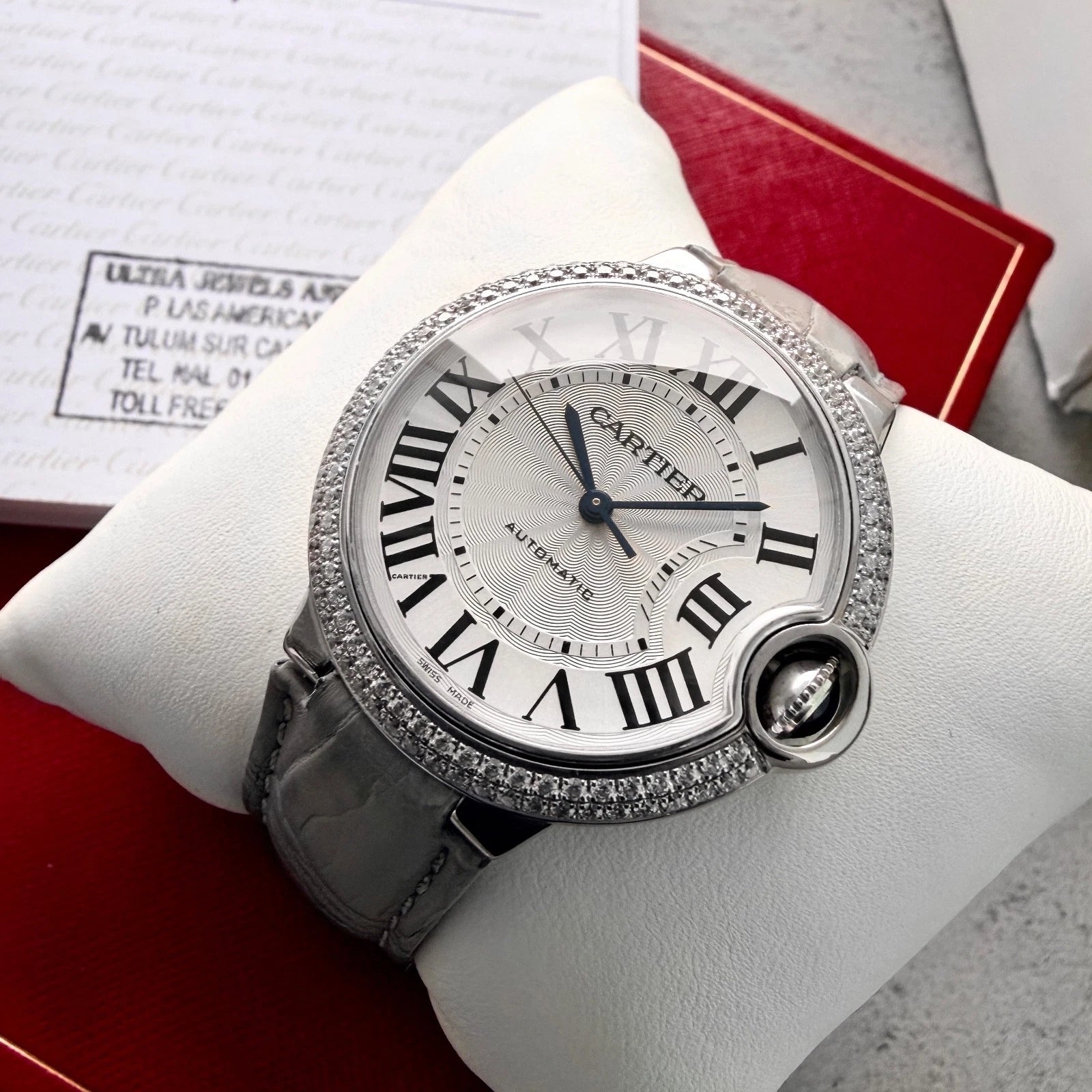 Cartier Ballon Bleu White Gold
