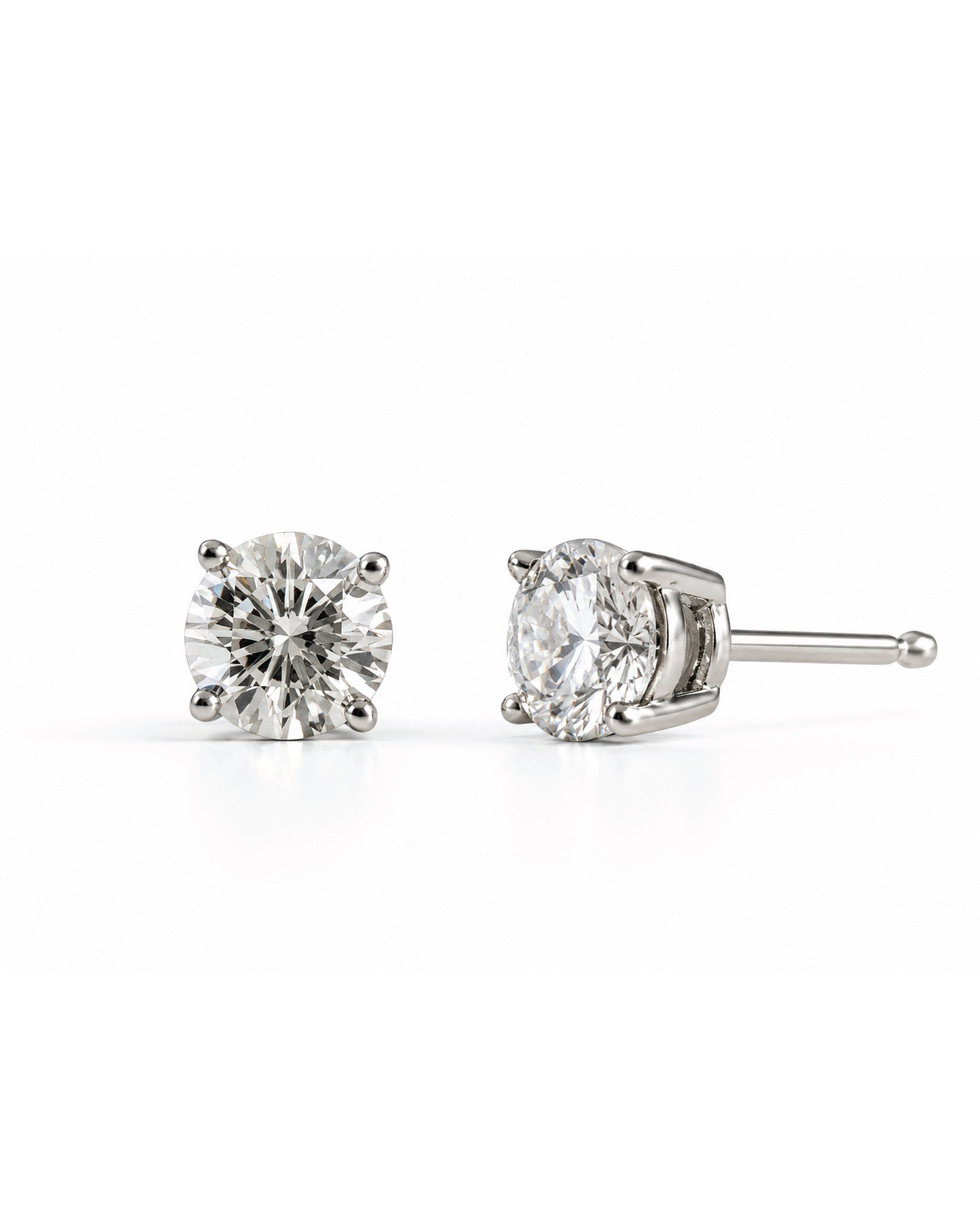 Vintage Diamond Studs